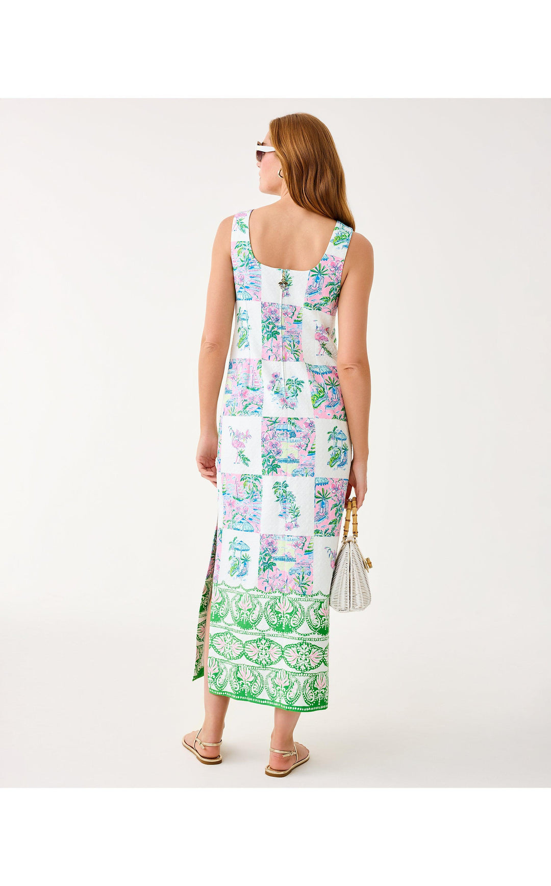 Dee Stretch Maxi Shift Dress Sunny Dee – The Island Cabana