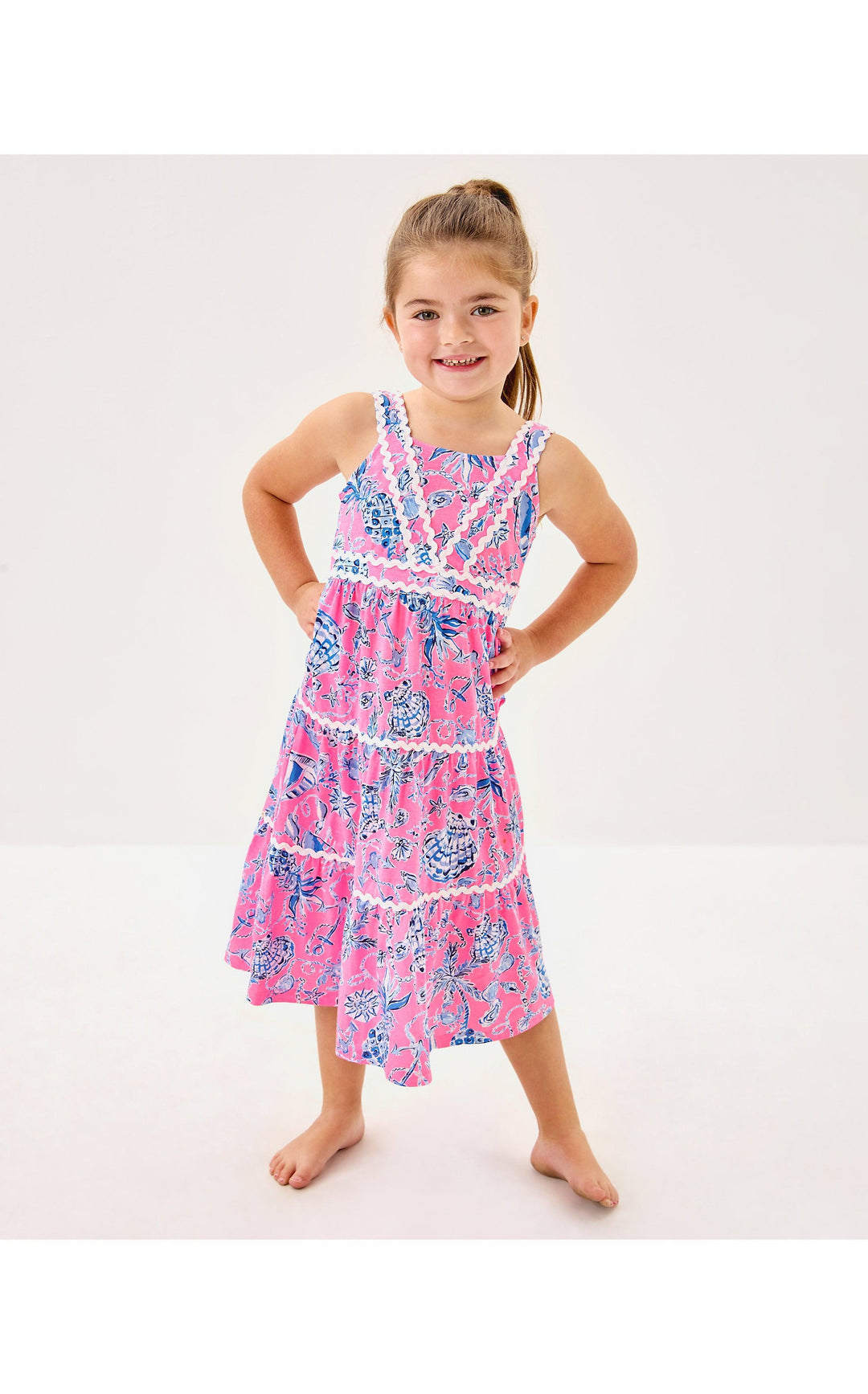 pollie midi dress Girls Mini Pollie Midi Dress – The Island Cabana