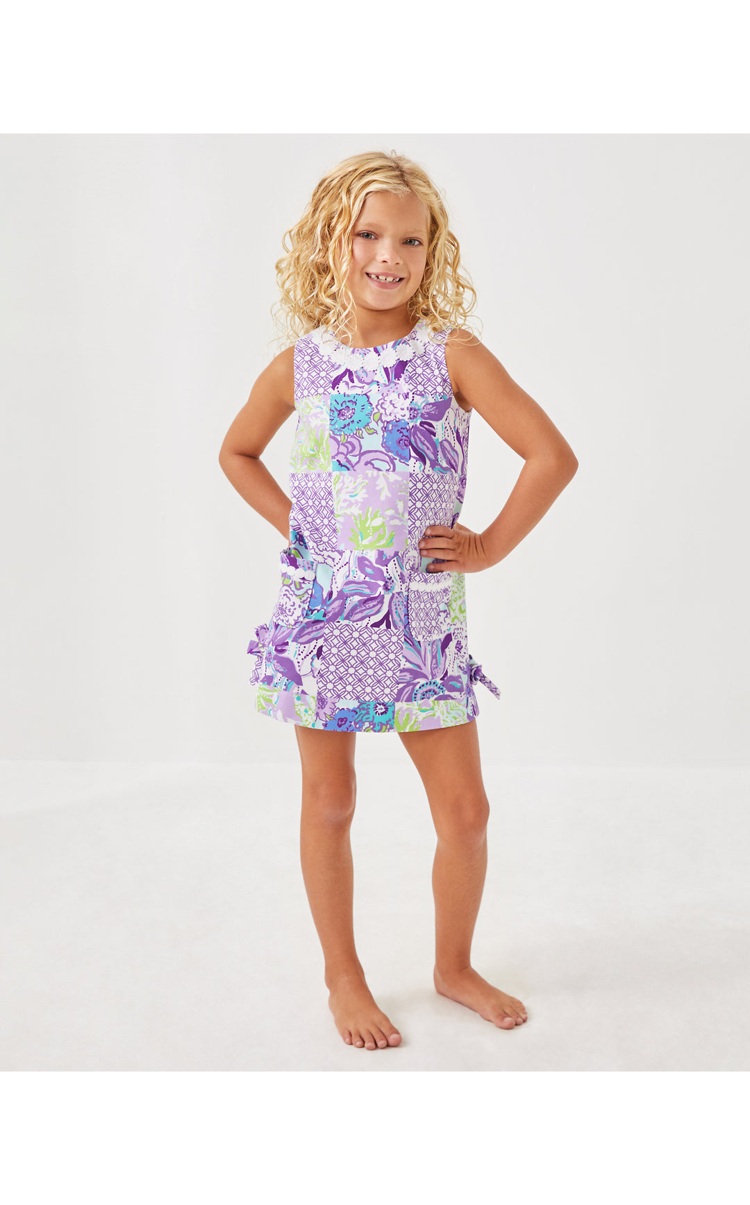Little Lilly Classic Shift Dress Juicy Story Patch – The Island Cabana