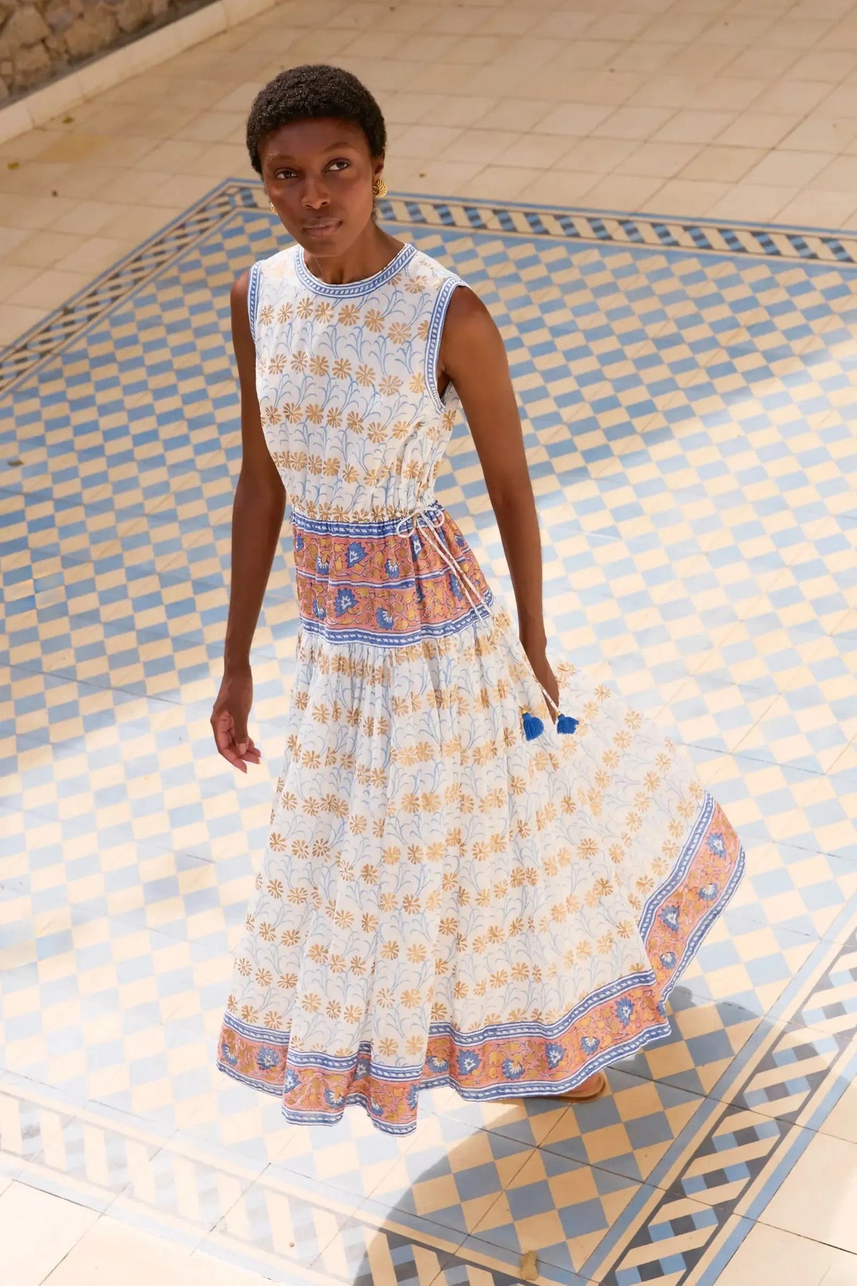 geneva maxi dress Geneva Stripe Linen Maxi Dress Stitch And Feather