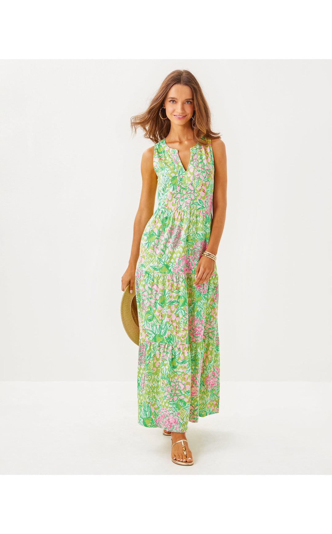 lilly pulitzer sydnee maxi dress Lilly Pulitzer, Womens, Sydnee Maxi Dress, Fauna Green Lime Feeling Good,  X-Small at Amazon Women's Clothing store