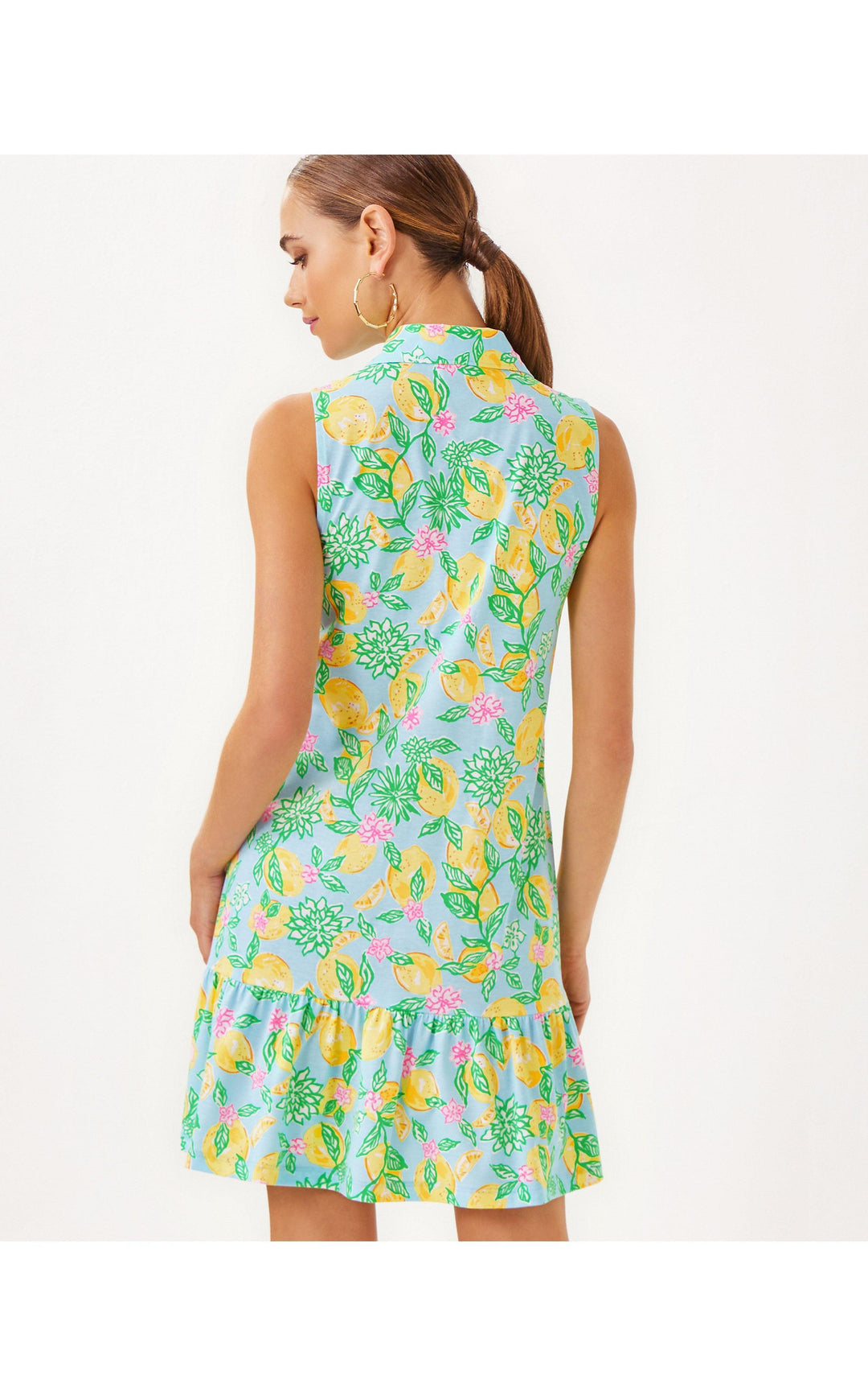 UPF 50+ Luxletic Dania Pleated Dress – The Island Cabana
